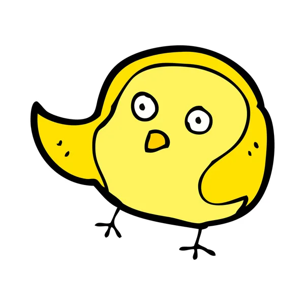 Pájaro de dibujos animados — Vector de stock