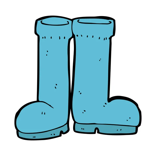 Cartoon rubber boots — Stock Vector