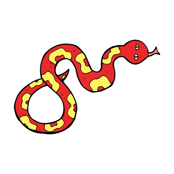 Serpente dei cartoni — Vettoriale Stock