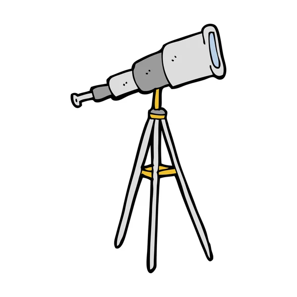 Мультфільм телескоп — стоковий вектор