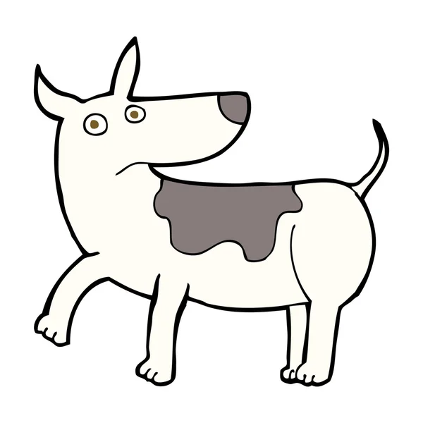 Śmieszne kreskówka pies — Wektor stockowy