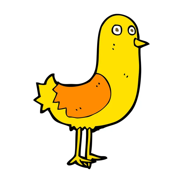 Pájaro de dibujos animados — Vector de stock