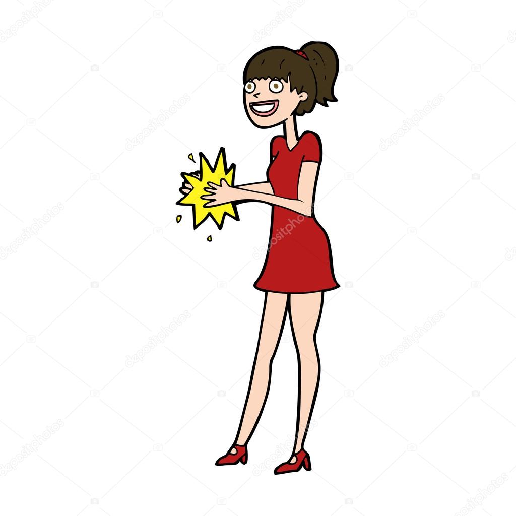 Imágenes: manos aplaudiendo dibujo | mujer de dibujos ...