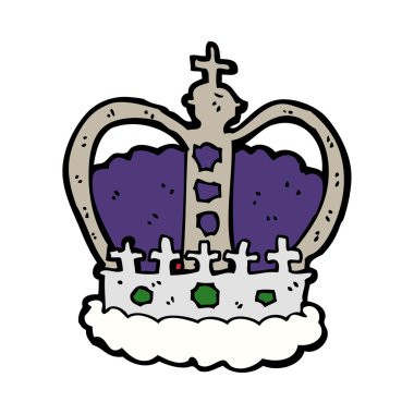 karikatür royal crown