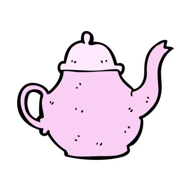 karikatür çaydanlık