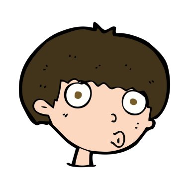 karikatür sürpriz çocuk