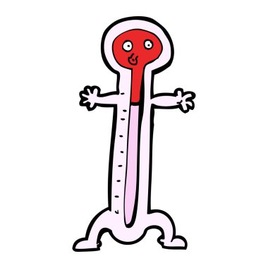 karikatür termometre