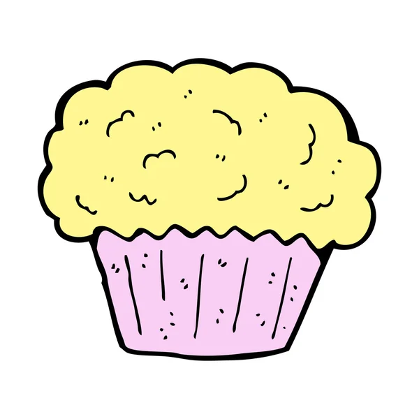 Cupcake κινουμένων σχεδίων — Διανυσματικό Αρχείο