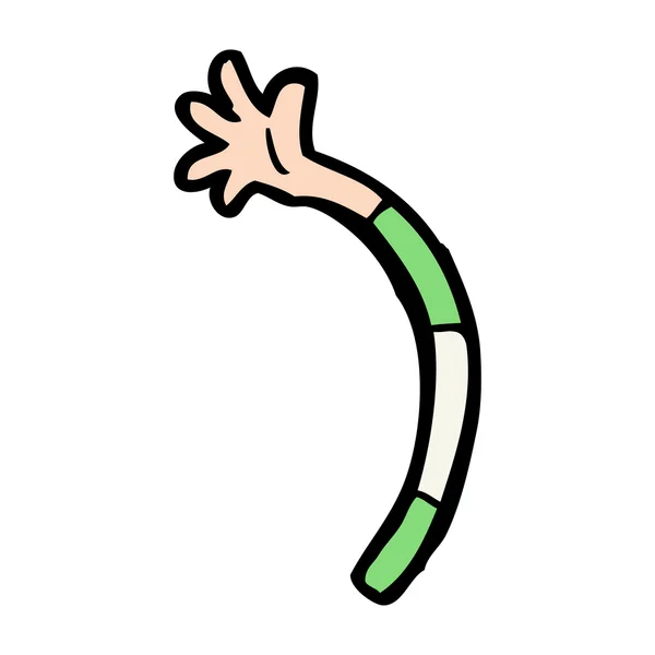 Cartoon arm — Stockvector