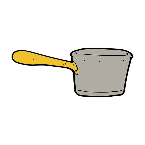 Cartoon keuken pan — Stockvector