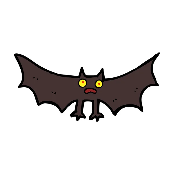 Kreslený bat — Stockový vektor