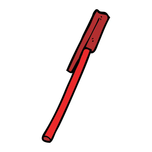 Cartoon pen — Stock Vector
