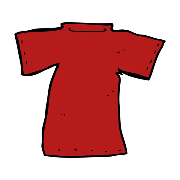 Cartoon t tričko — Stockový vektor