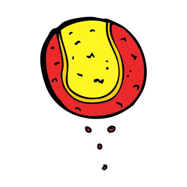 Cartoon-Tennisball — Stockvektor