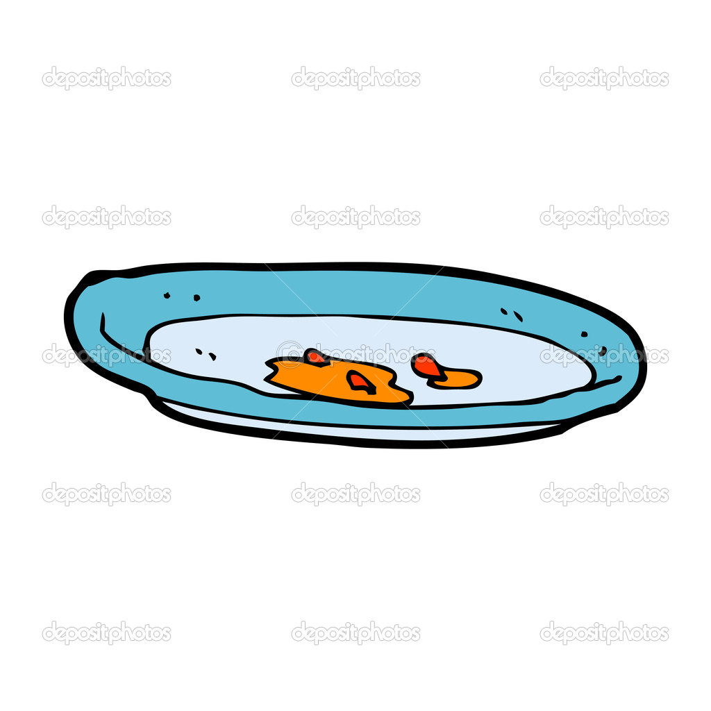 Cartoon Empty Plate Stock Illustration By lineartestpilot 44412191