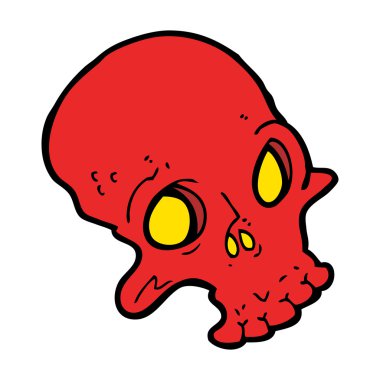 çizgi film korkunç Kurukafa