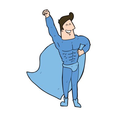 süper kahraman karikatür