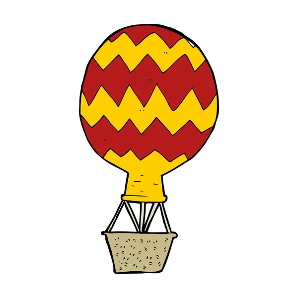 Cartoon hete lucht ballon — Stockvector