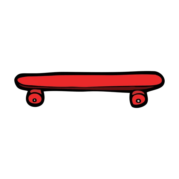 Cartoon skateboard — Stock vektor