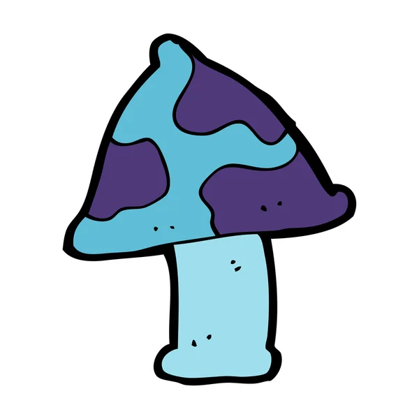 Toadstool dos desenhos animados — Vetor de Stock