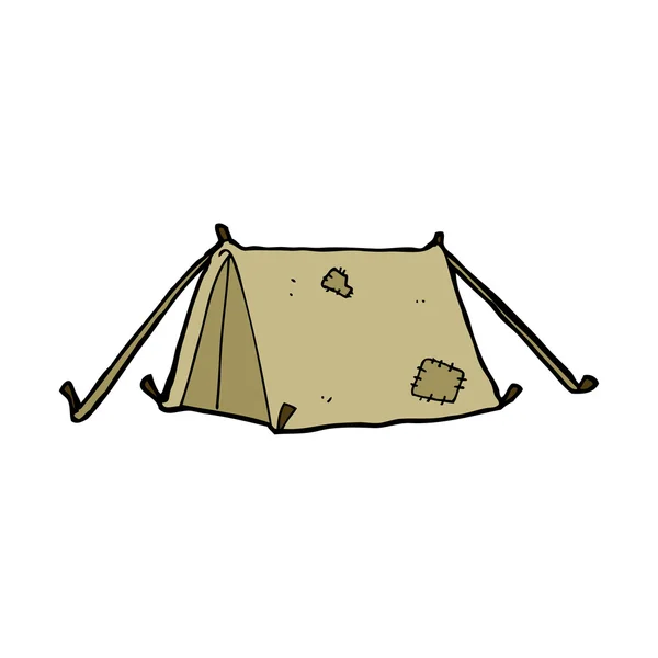Мультипликационная палатка — стоковый вектор