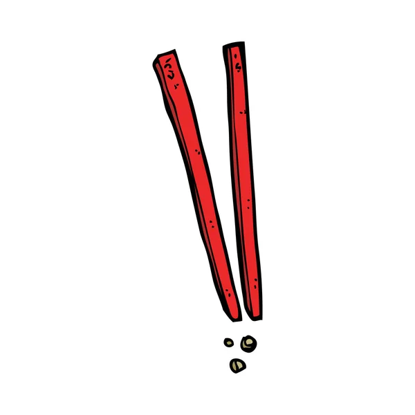 Karikatür chopsticks — Stockvector