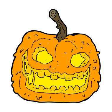 Çizgi Film ürkütücü kabak