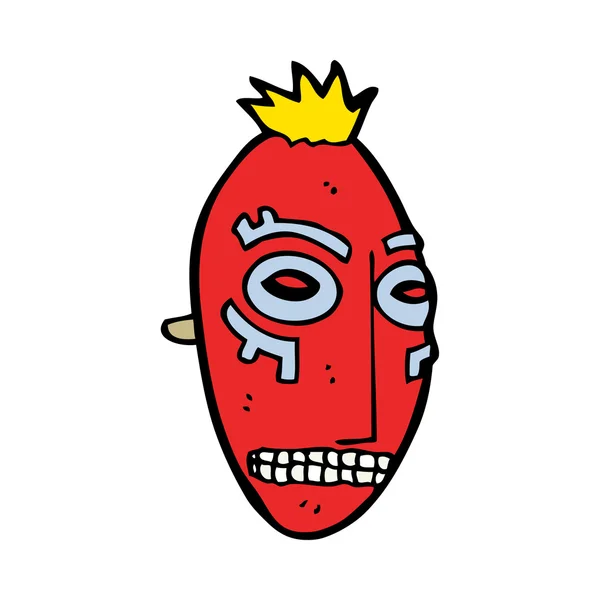 Cartoon masker — Stockvector