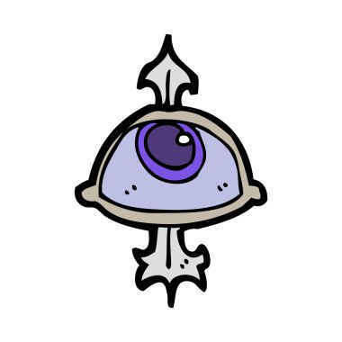 çizgi film göz simgesi