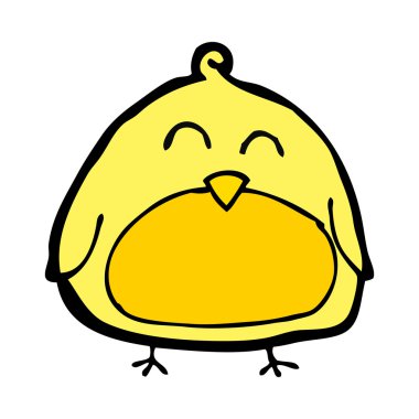 komik karikatür kuş