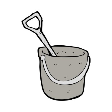 çizgi film kovası ve maça