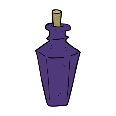 Çizgi film parfüm şişesi