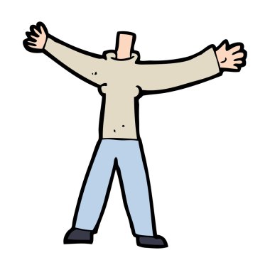 karikatür başsız vücut (karikatürleri karıştır ve eşleştir veya kendi fotoğrafını ekle)