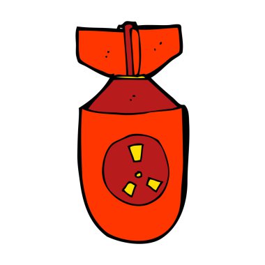 karikatür atom bombası