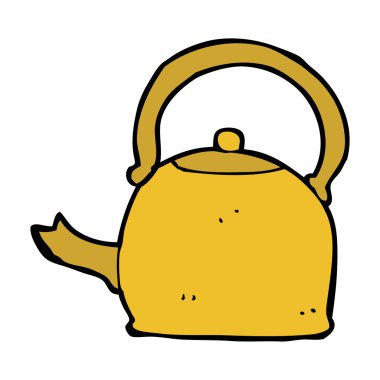 çizgi film eski su ısıtıcısı