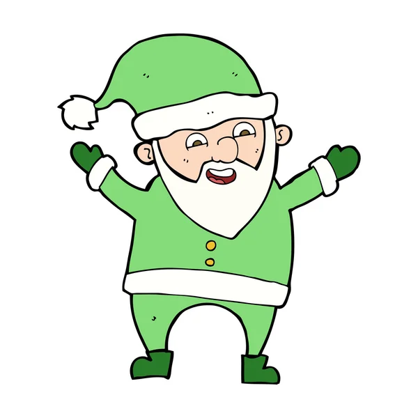 Cartoon Santa Claus — Stockvector