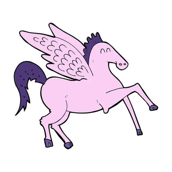 Pegasus cartoon — Stok Vektör
