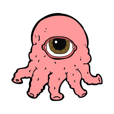 çizgi film uzaylı kafası