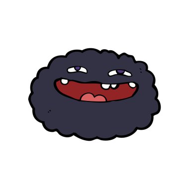 mutlu karikatür bulut