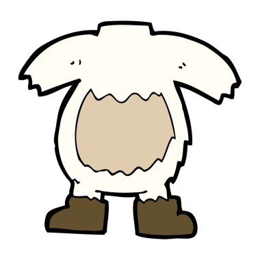 karikatür kutup ayısı vücut