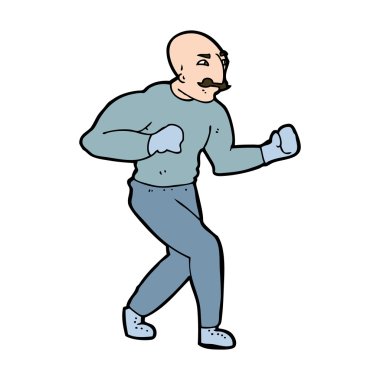 karikatür Victoria boksör