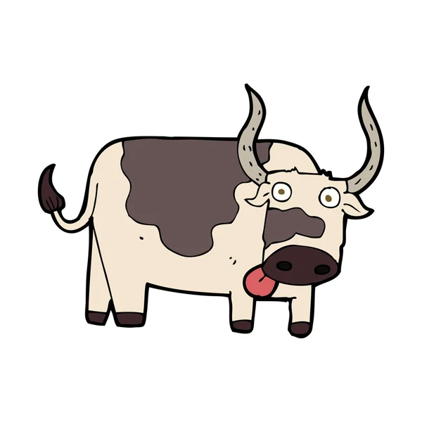 Kreskówka byka — Wektor stockowy