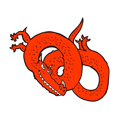 karikatür dragon