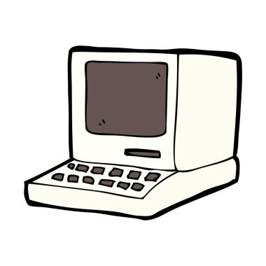 çizgi film eski bilgisayar