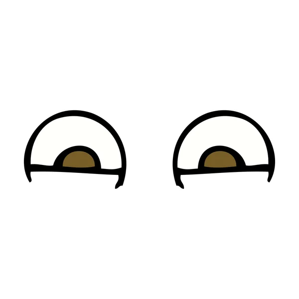 Ojos de dibujos animados — Vector de stock