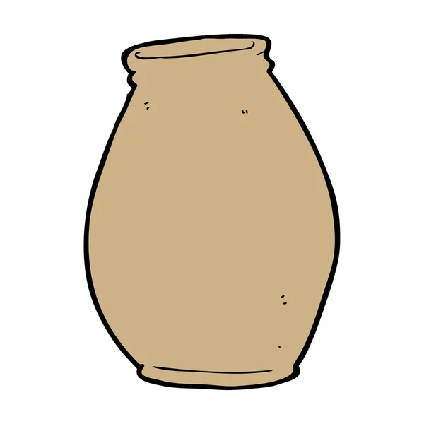 Cartoon-Vase — Stockvektor