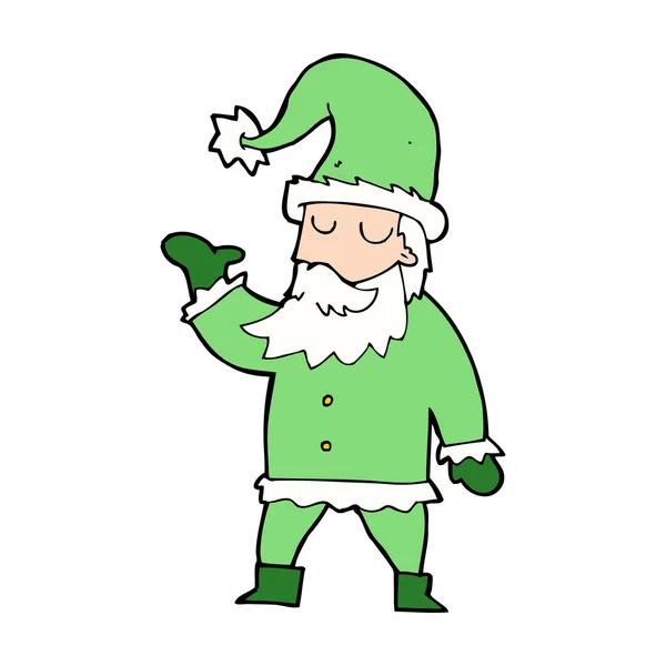 Cartoon santa claus — Stock Vector