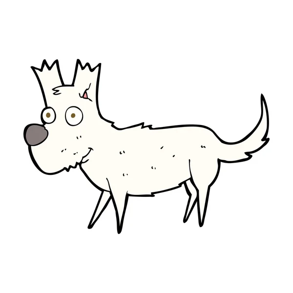 कार्टून गोंडस लहान कुत्रा — स्टॉक व्हेक्टर