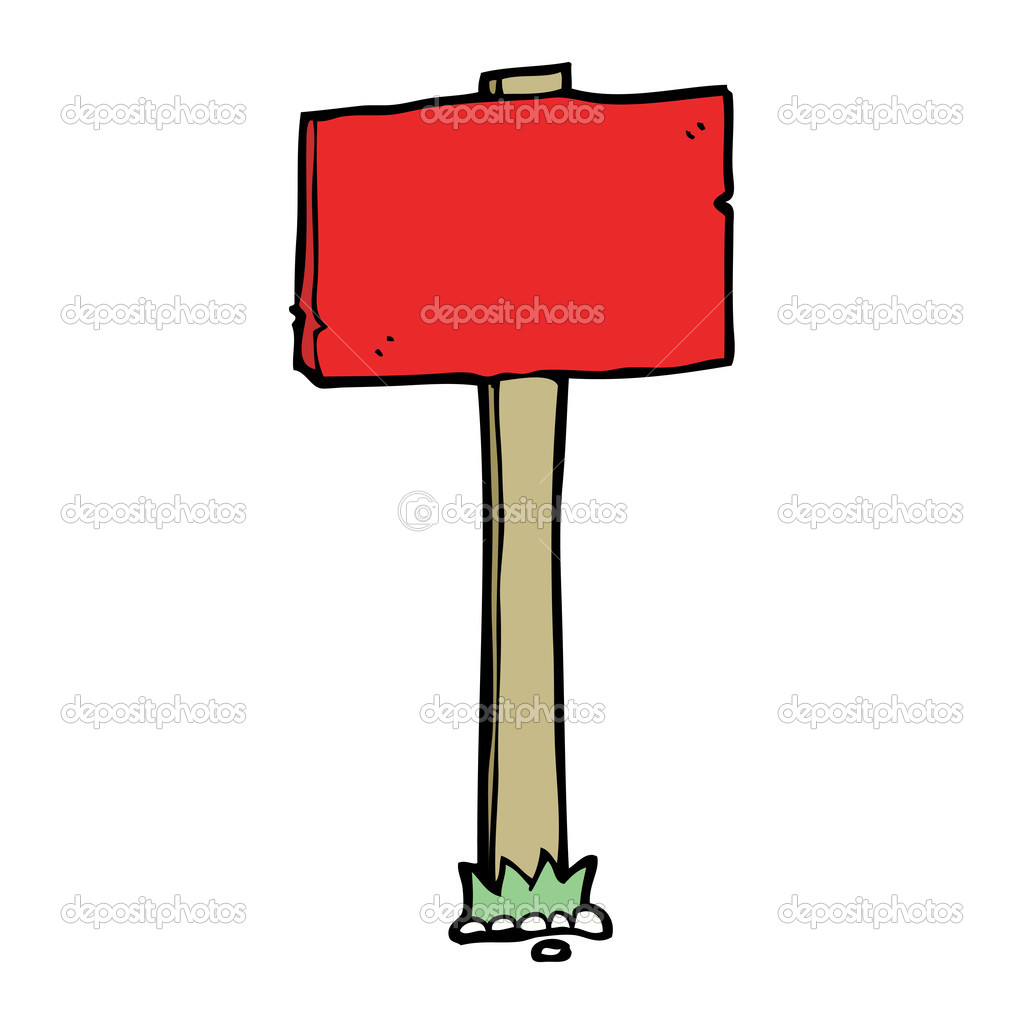Cartoon signpost Stock Vector Image by ©lineartestpilot 44462353