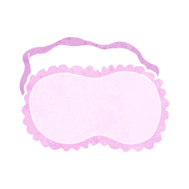 karikatür uyku maskesi